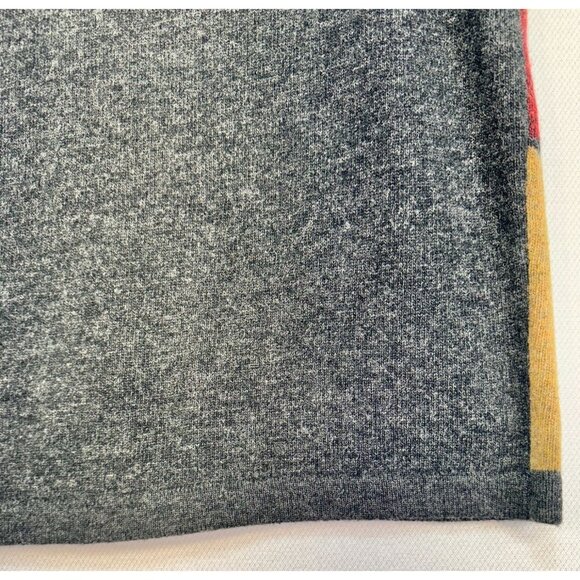 Woolrich Womens Patchwork Knit Vest 100% Lambs Wool Christmas Holiday Theme - Picture 9 of 9